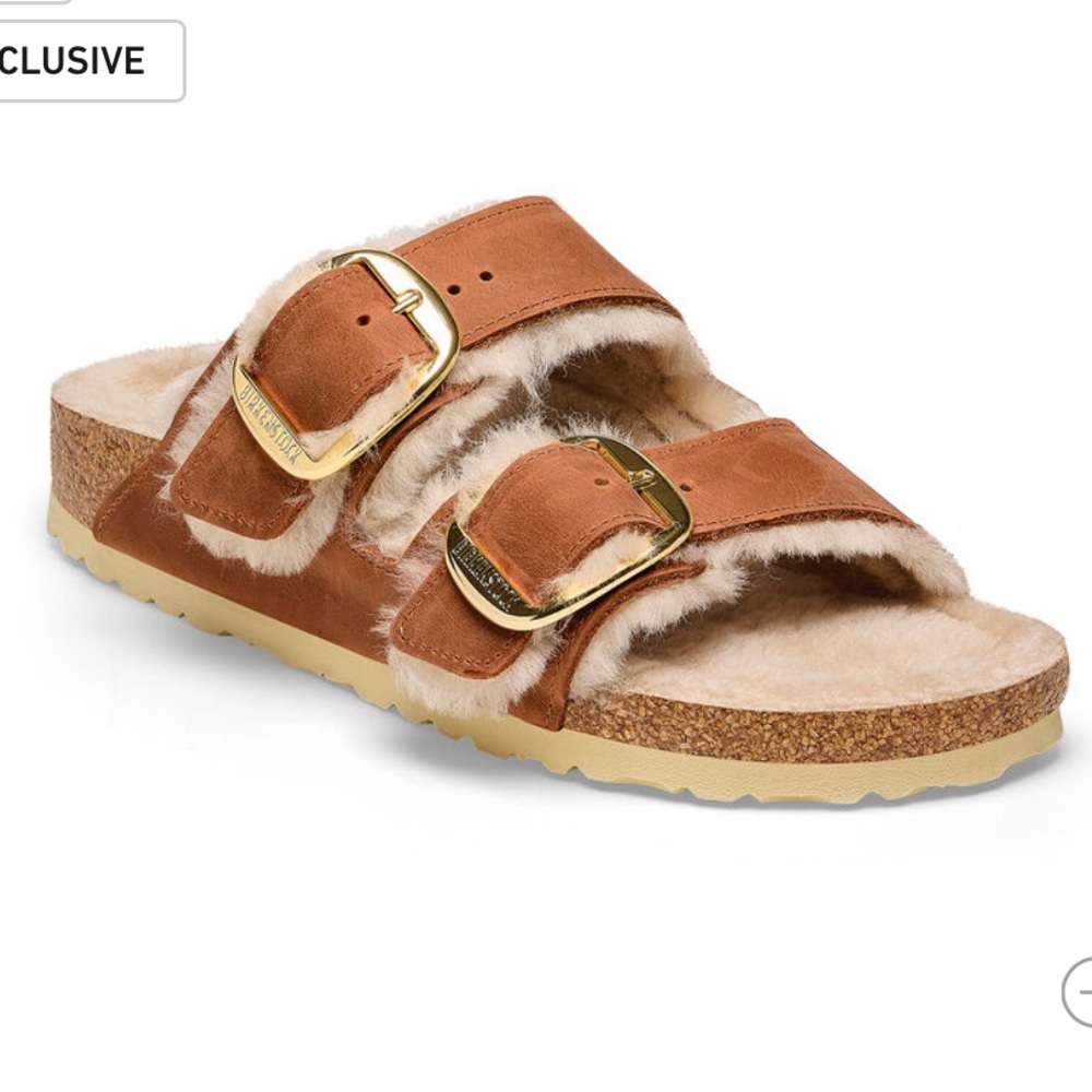 Birkenstock Arizona Big Buckle Shearling